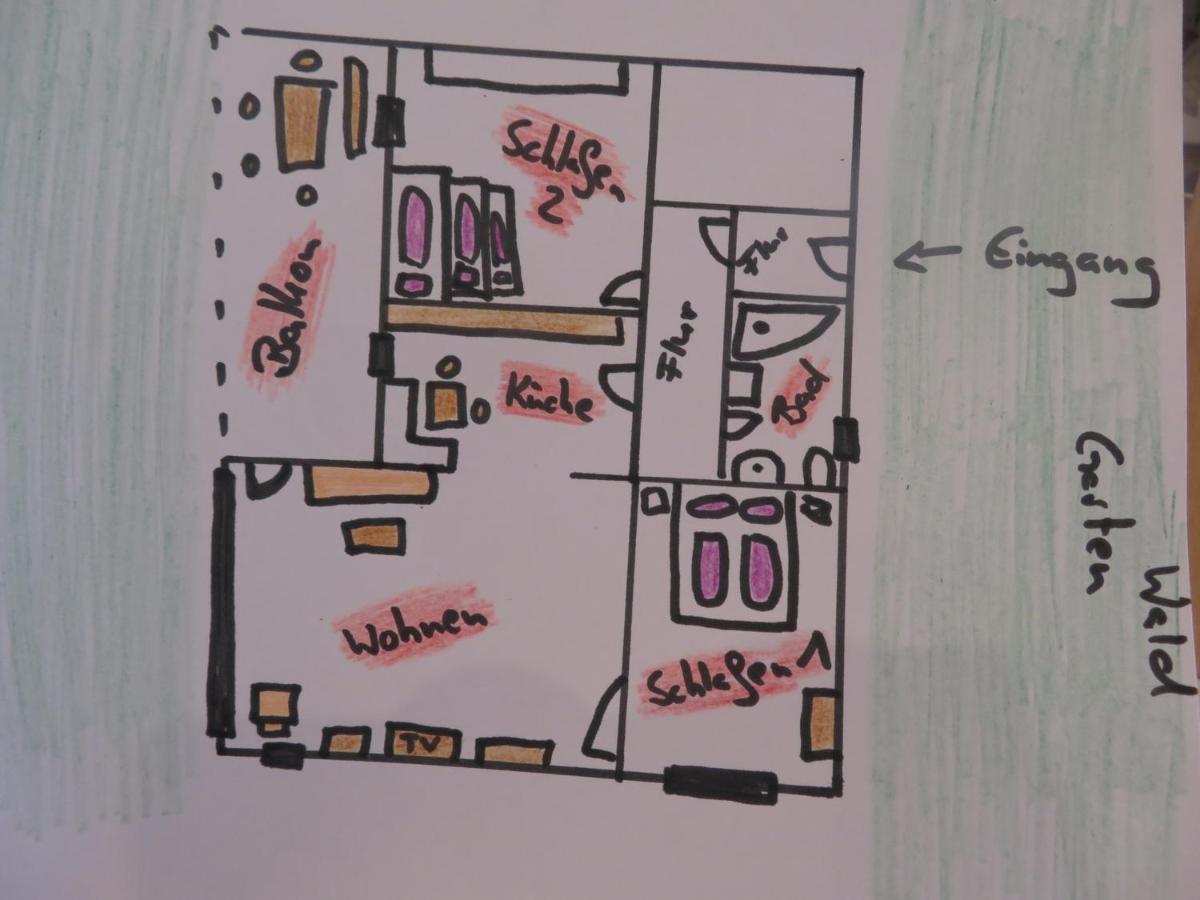 Ferienwohnung Haus Sternblick Bischofswiesen Exterior foto